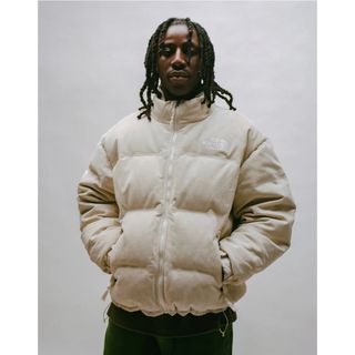 シュプリーム(Supreme)の海外 23FW Supreme Northface Suede Nuptse M(ダウンジャケット)