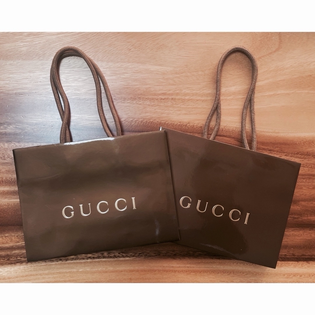 Gucci(グッチ)のショップBAG★Gucci  グッチ2枚 レディースのバッグ(ショップ袋)の商品写真
