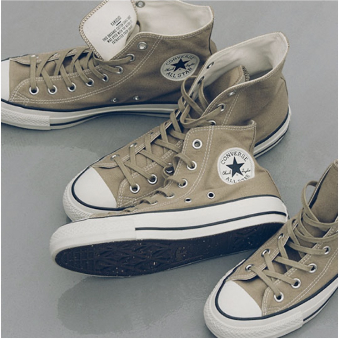 ALL STAR（CONVERSE）(オールスター)の新品・未使用　コラボ　屋久杉　CONVERSE レディースの靴/シューズ(スニーカー)の商品写真