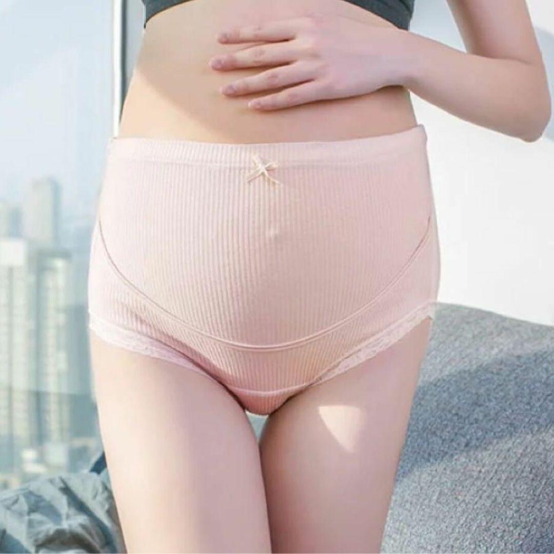 マタニティ ショーツ パンツ インナー 抗菌加工 3点セット 妊娠 妊婦 XL キッズ/ベビー/マタニティのマタニティ(マタニティ下着)の商品写真