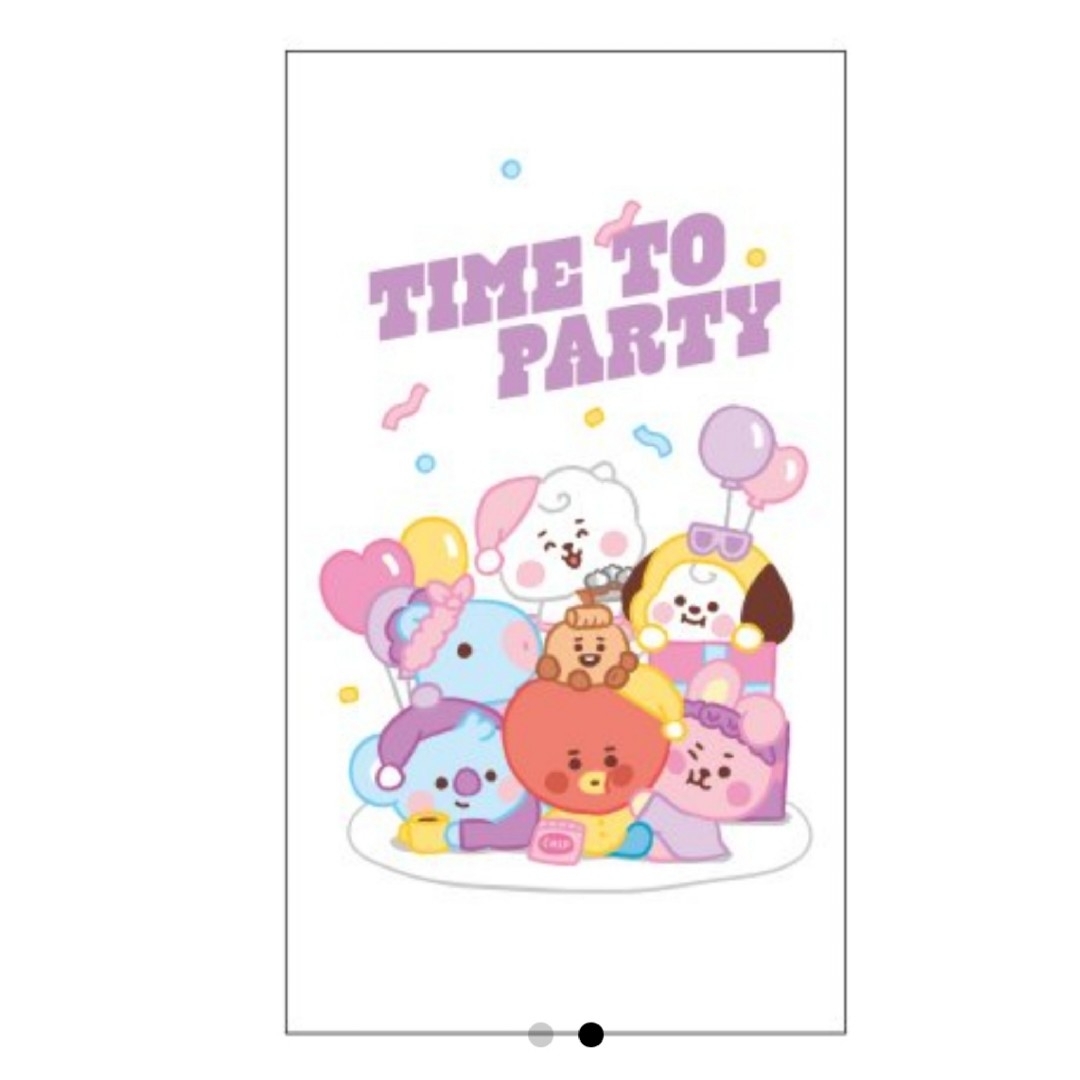 BT21  ジェットストリーム 3色ボールペン パープル 公式 BTS エンタメ/ホビーのおもちゃ/ぬいぐるみ(キャラクターグッズ)の商品写真