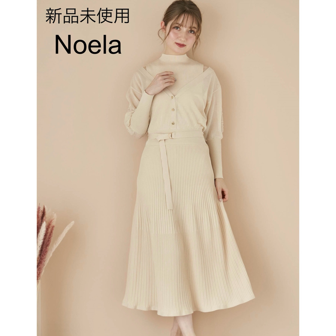 Noela(ノエラ)の未使用♦Noela シアードッキングワンピース レディースのワンピース(ロングワンピース/マキシワンピース)の商品写真