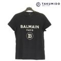 バルマン Tシャツ ロゴ サイズL 中古 ブラック コットン100％ メンズ B