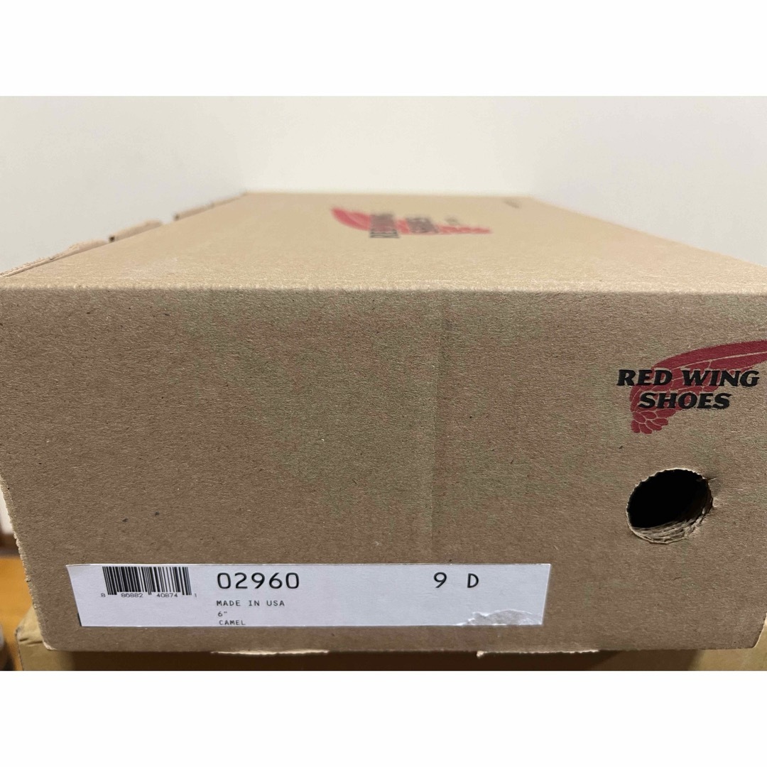 REDWING(レッドウィング)の【9.0D 箱付 美品 12年】REDWING 2960 メンズの靴/シューズ(ブーツ)の商品写真