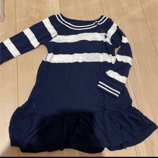 ポロラルフローレン(POLO RALPH LAUREN)のラルフローレン　80サイズ　新品未使用タグ付き　赤ちゃんワンピース　キッズ服(ワンピース)