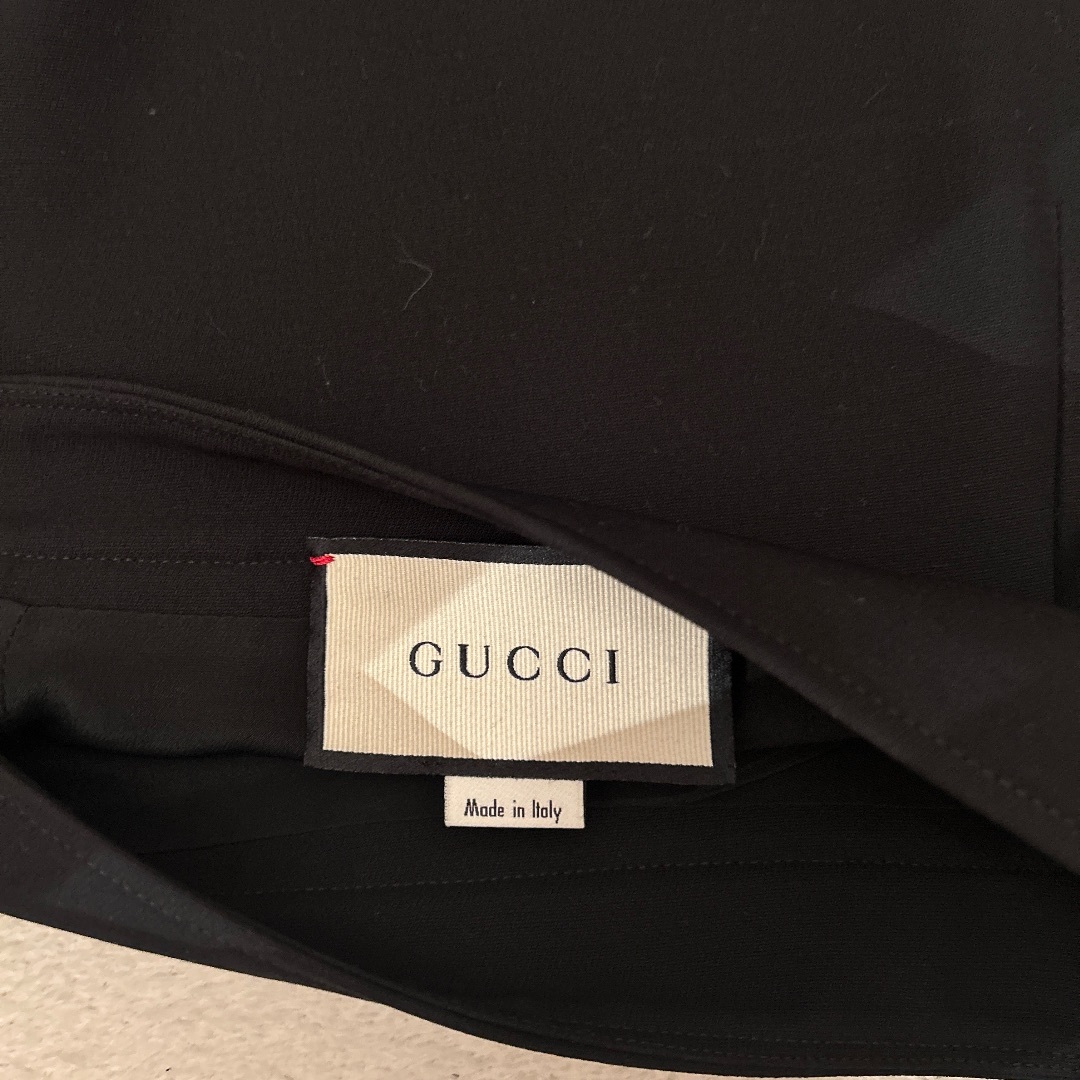 Gucci(グッチ)のGUCCI スカート　黒 レディースのスカート(ひざ丈スカート)の商品写真