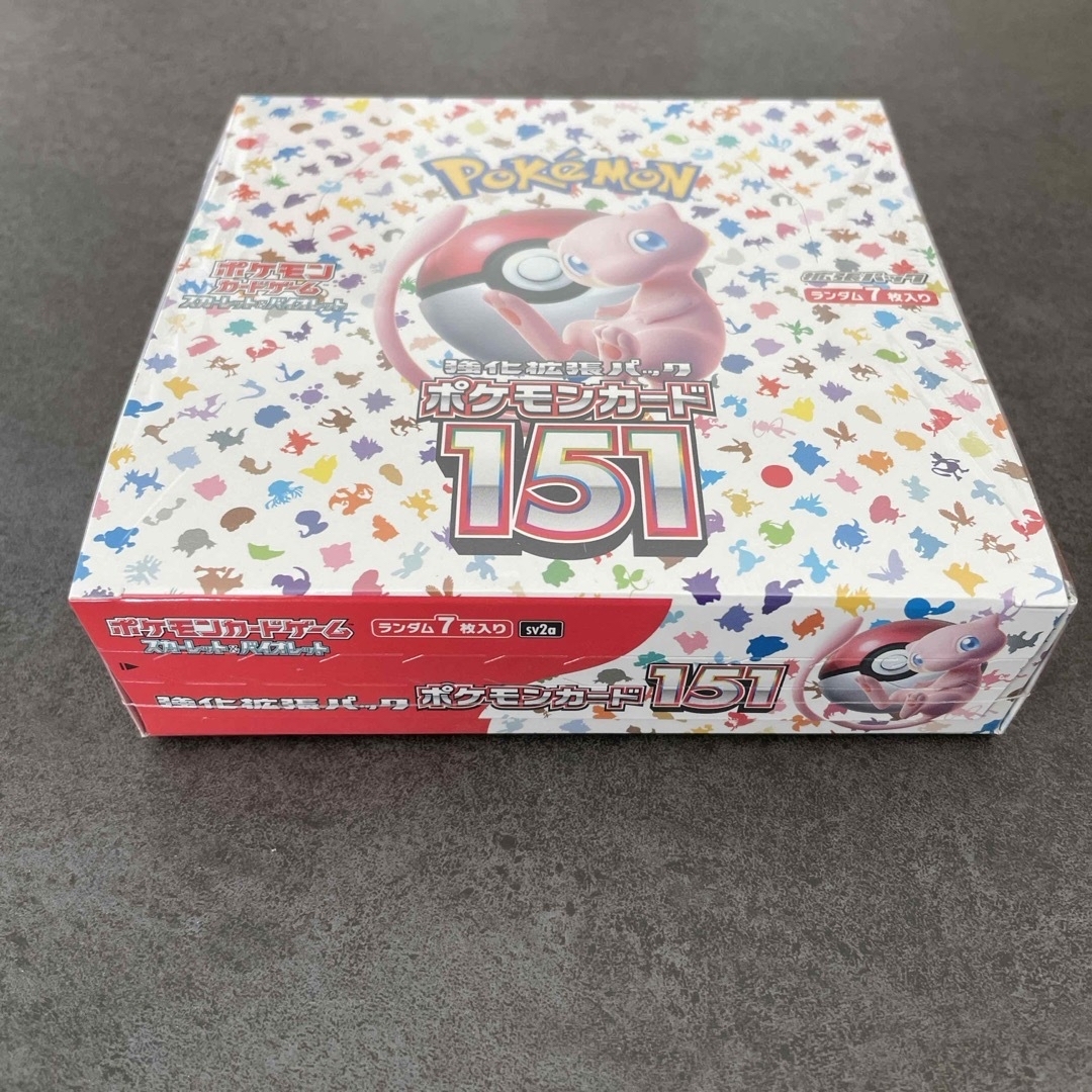 ポケモンカード151 未開封BOX シュリンク付き ポケモンカード151 未開封BOX シュリンク付き