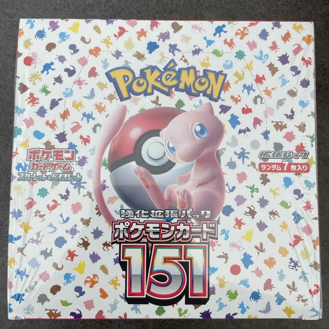 ポケモンカード151 未開封BOX シュリンク付き ポケモンカード151 未開封BOX シュリンク付き