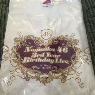 ノギザカフォーティーシックス(乃木坂46)の乃木坂46 3周年birthday Live Tシャツ　新品　未開封　XLサイズ(アイドルグッズ)