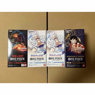 ONE PIECE - ロマンスドーン 頂上決戦 新品未開封テープ付き各1BOXの