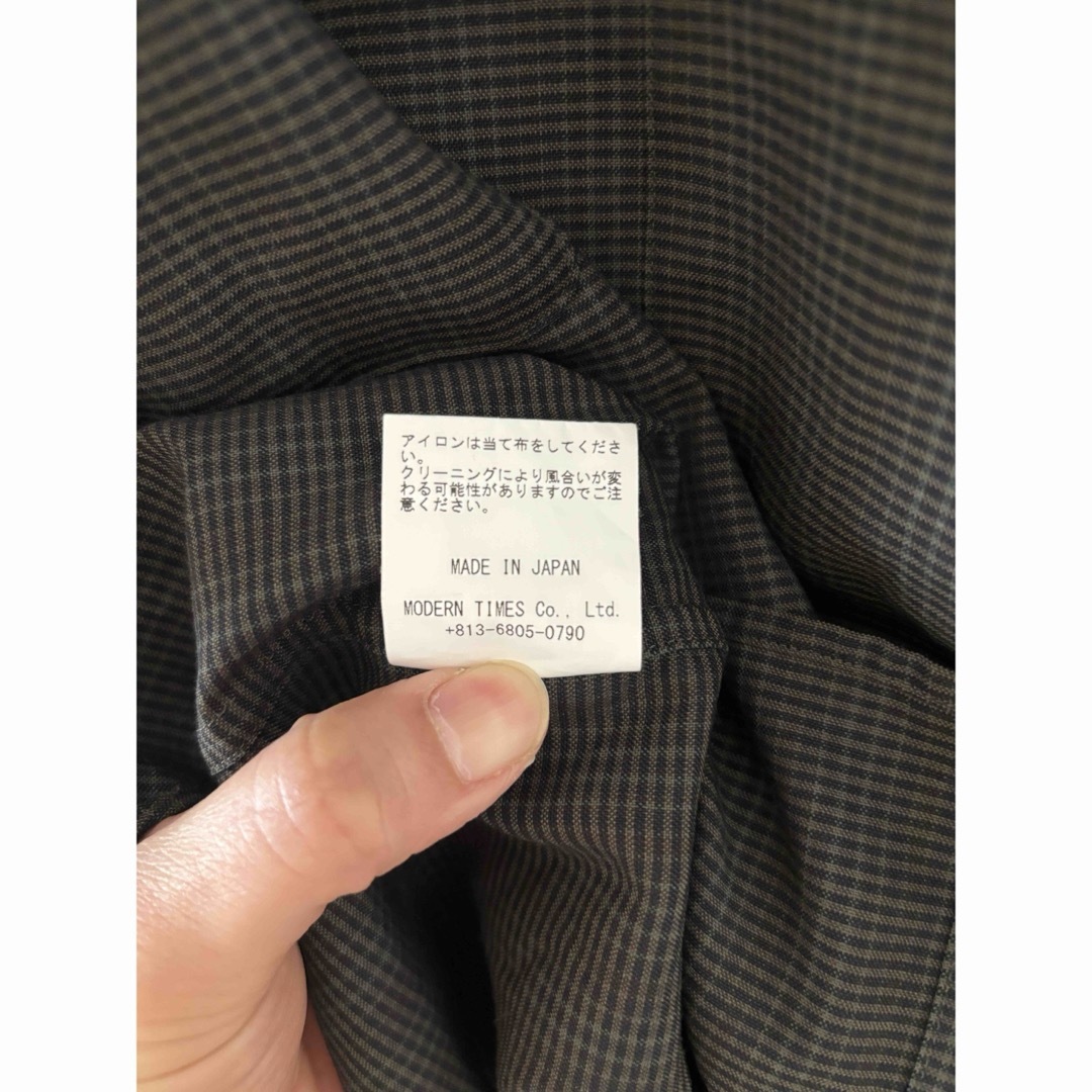 LIDNM - LIDNM Super130s VINTAGE CHECK SHIRTの通販 by らいち LIDNM - LIDNM Super130s VINTAGE CHECK SHIRTの通販 by らいち