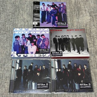 最安！ATEEZ NOT OKAY ATINY盤 A/B 通常/FP CDセット(K-POP/アジア)