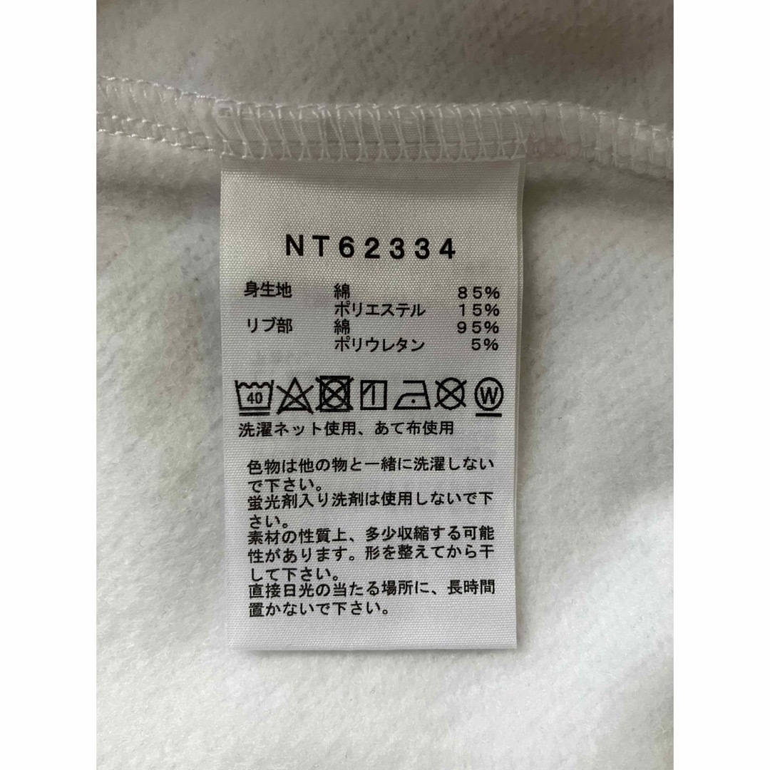 THE NORTH FACE(ザノースフェイス)のTHE NORTH FACE スウェット NT62334 サイズM 新品未使用 メンズのトップス(スウェット)の商品写真