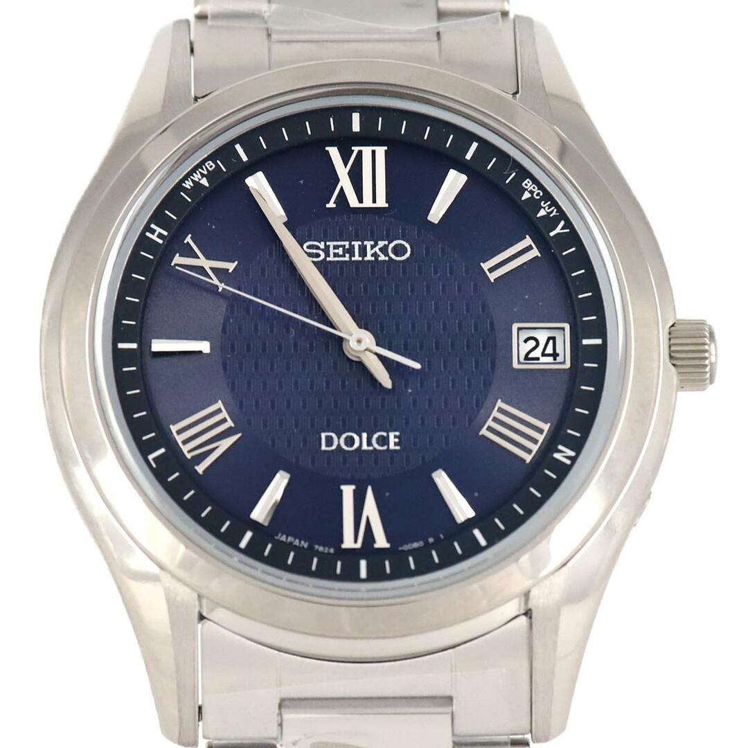 SEIKO(セイコー)の【新品】セイコー ドルチェ 電波時計 7B24-0BM0/SADZ197 TI ソーラークォーツ メンズの時計(腕時計(アナログ))の商品写真