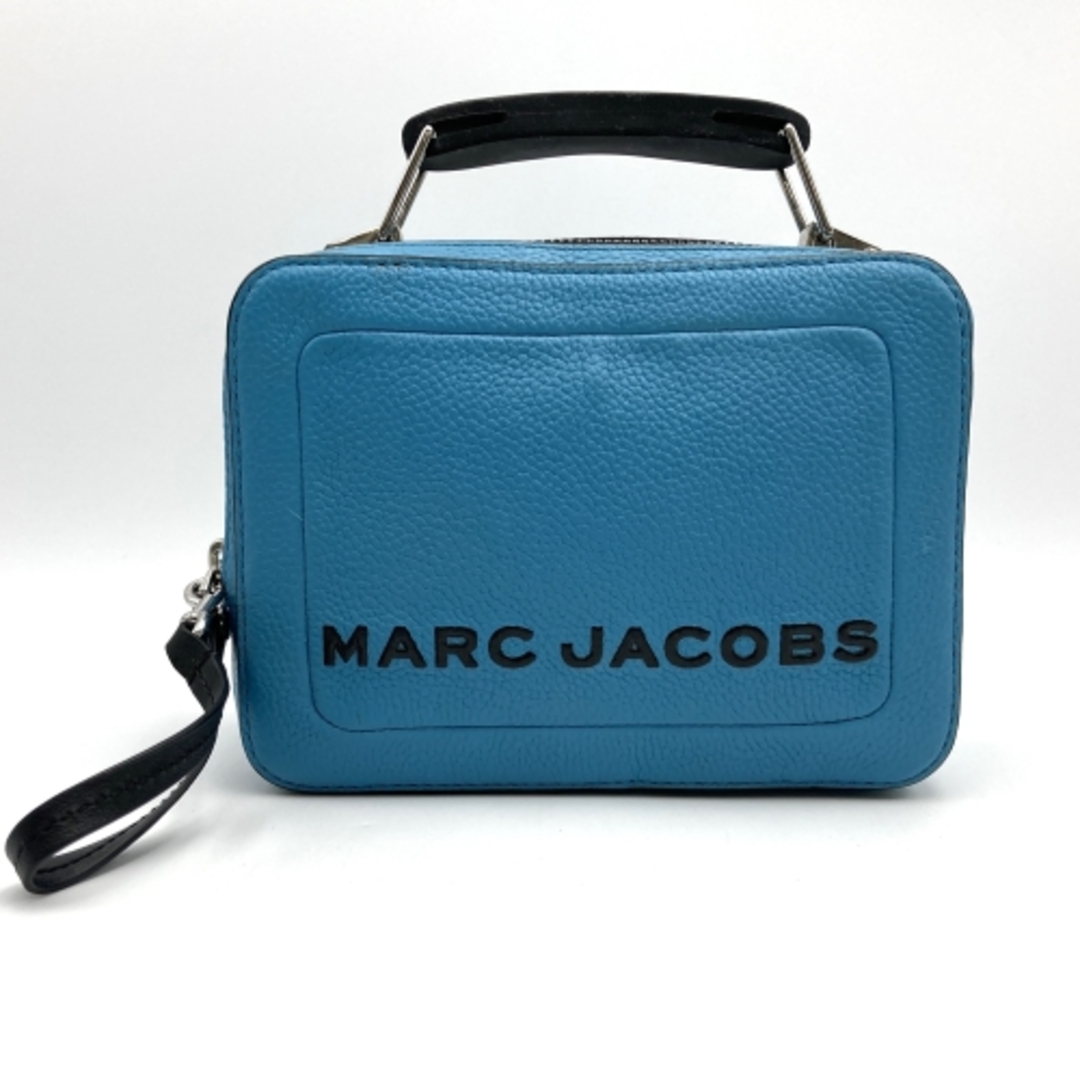 MARC JACOBS(マークジェイコブス)の美品 MARC JACOBS マークジェイコブス ショルダーバッグ 斜め掛け 2WAY バッグ ブルー 青 レザー レディース メンズ ファッション USED 【中古】 レディースのバッグ(ショルダーバッグ)の商品写真