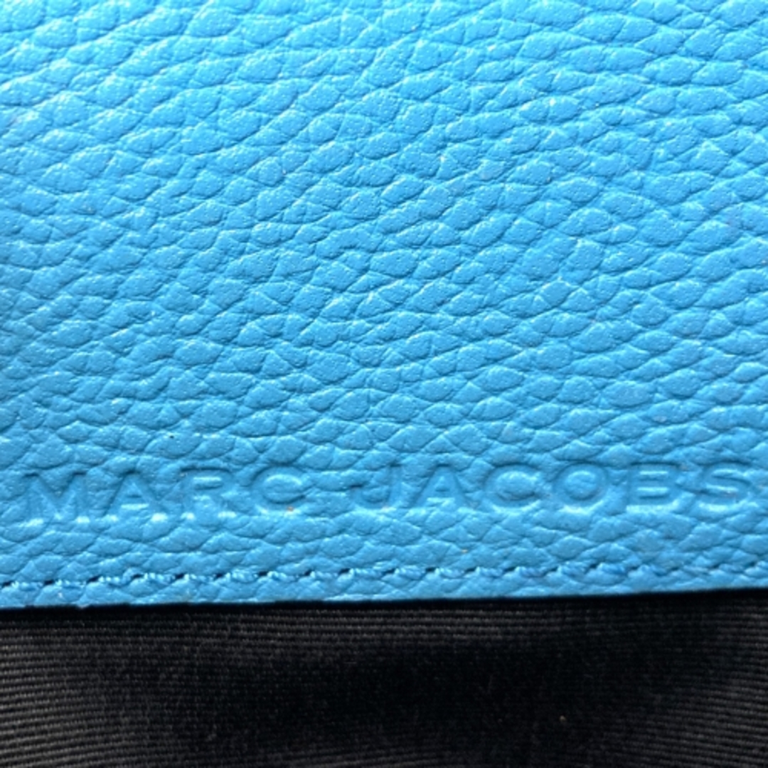 MARC JACOBS(マークジェイコブス)の美品 MARC JACOBS マークジェイコブス ショルダーバッグ 斜め掛け 2WAY バッグ ブルー 青 レザー レディース メンズ ファッション USED 【中古】 レディースのバッグ(ショルダーバッグ)の商品写真