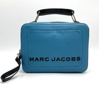 マークジェイコブス(MARC JACOBS)の美品 MARC JACOBS マークジェイコブス ショルダーバッグ 斜め掛け 2WAY バッグ ブルー 青 レザー レディース メンズ ファッション USED 【中古】(ショルダーバッグ)