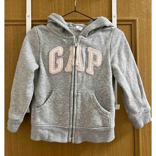 ベビーギャップ(babyGAP)のbaby GAP  パーカー　グレー　95(ジャケット/上着)