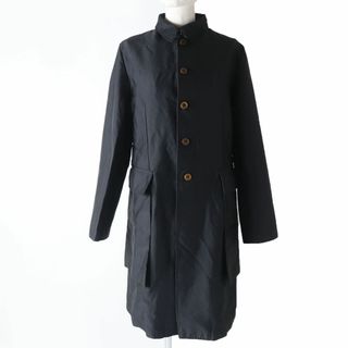 コムデギャルソン(COMME des GARCONS)の極美品☆正規品 COMME des GARCONS コムデギャルソン コムコム RC-J019  Aライン ロング丈 コート ブラック 黒 L レディース 日本製(ロングコート)