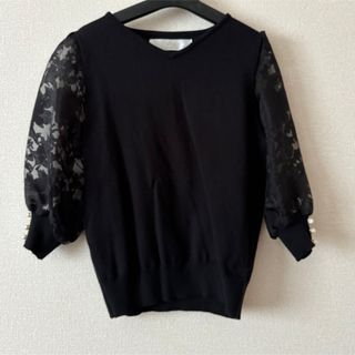 トッコ(tocco)のtocco シフォントップス(カットソー(半袖/袖なし))