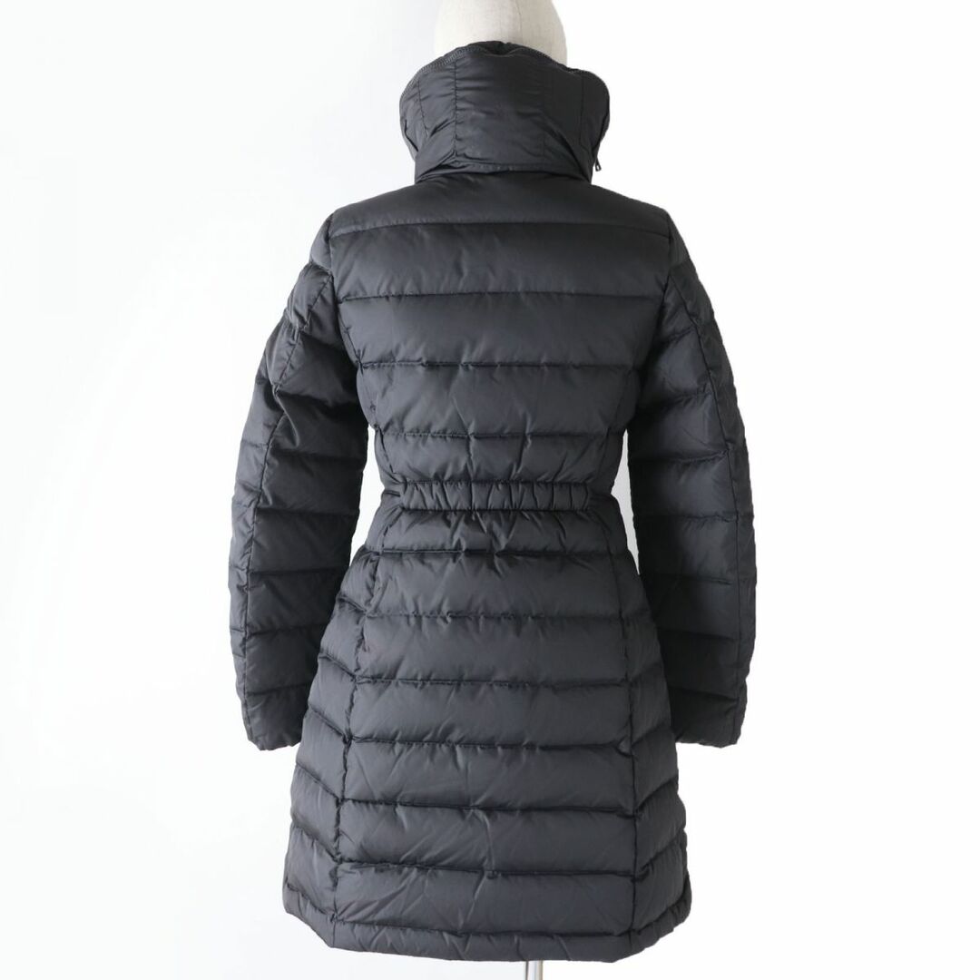 MONCLER(モンクレール)の美品☆MONCLER モンクレール FLAMMETTE フラメッテ ワッペン・フード付き ZIP UP ロングダウンコート ダークグレー 0 レディース レディースのジャケット/アウター(ダウンコート)の商品写真