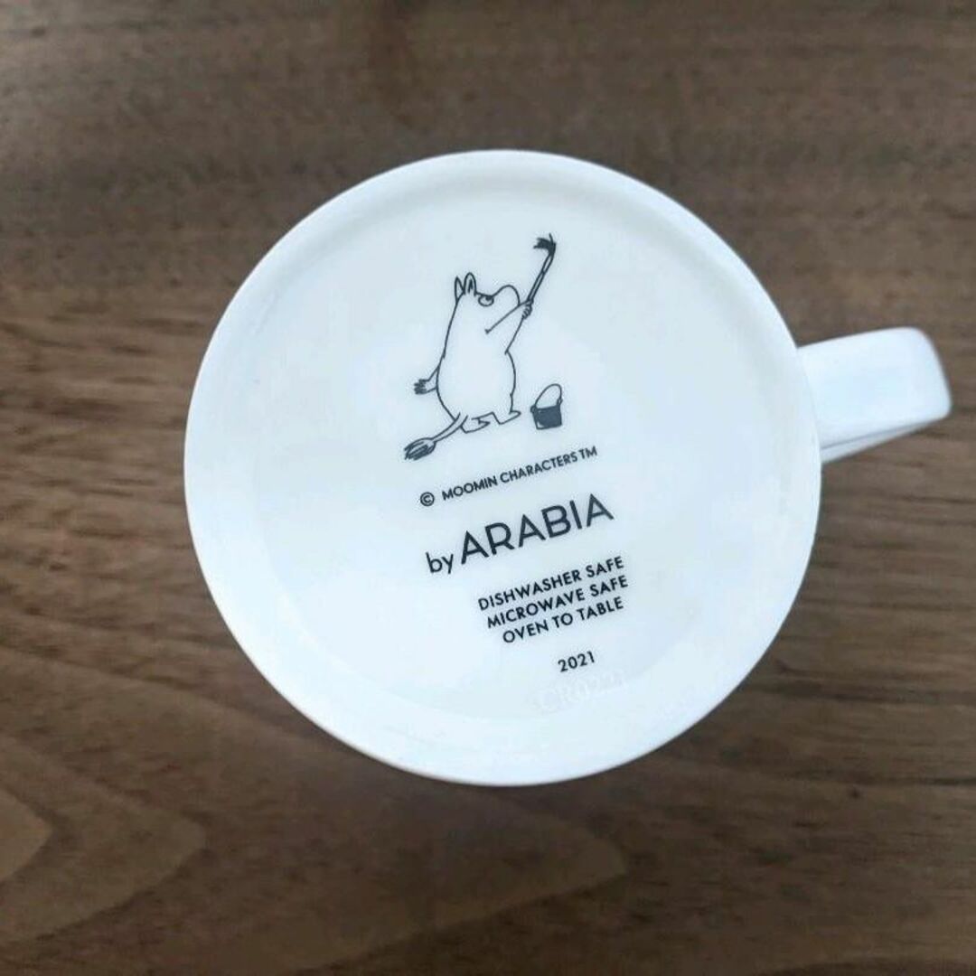 ARABIA(アラビア)のArabia　アラビア　ムーミン　マグカップ　2021年　夏　新品 インテリア/住まい/日用品のキッチン/食器(グラス/カップ)の商品写真