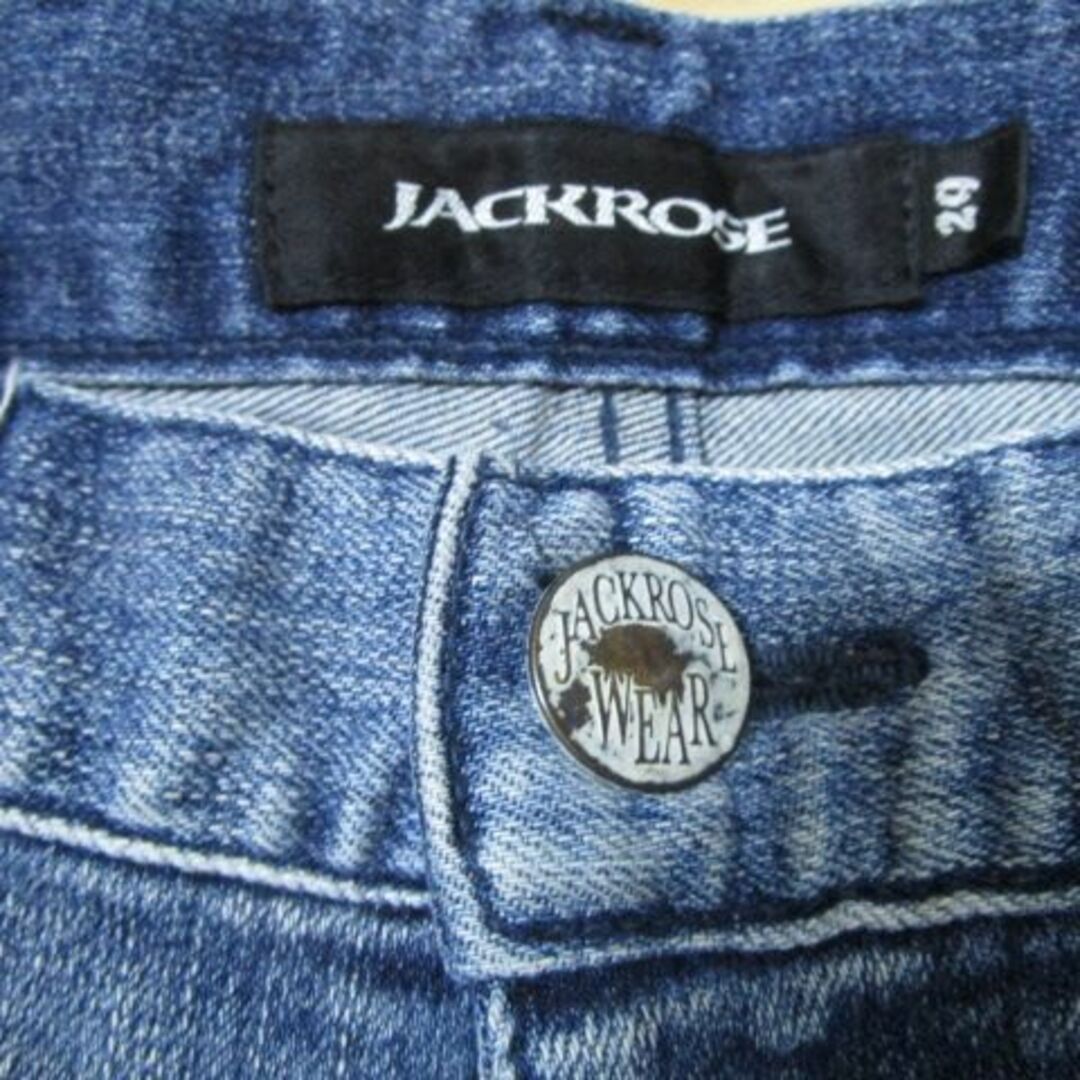 JACKROSE(ジャックローズ)のジャックローズ　ヴィンテージクラッシュダメージ加工　スキニーデニム メンズのパンツ(デニム/ジーンズ)の商品写真