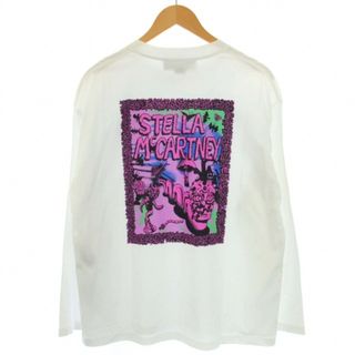 Stella McCartney - STELLA McCARTNEY バックプリントTシャツ 長袖 S 白