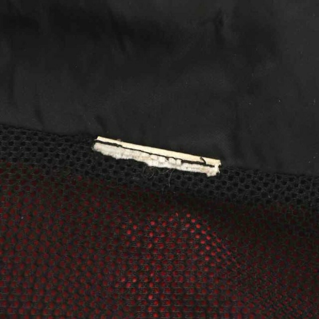 adidas(アディダス)のadidas ジャケット ブルゾン ジップアップ スタンドカラー S~M 黒 赤 メンズのジャケット/アウター(ブルゾン)の商品写真