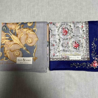 クリスチャンディオール(Christian Dior)のクリスチャンディオールなどハンカチ2枚(ハンカチ)