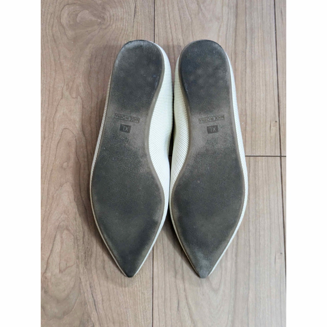 GU(ジーユー)のGU ウォッシャブルニットフラットシューズ レディースの靴/シューズ(ハイヒール/パンプス)の商品写真