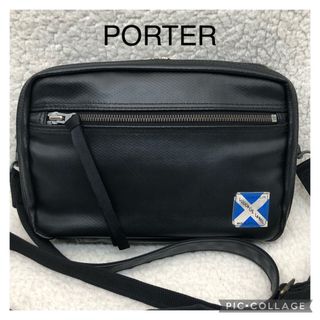 PORTER - ポーター タンカー ショルダーバッグ(L) シルバーグレーの