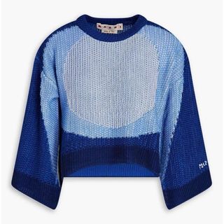 マルニ(Marni)のMARNI / MA ROUNDNECK CROPPED SWEATER(ニット/セーター)