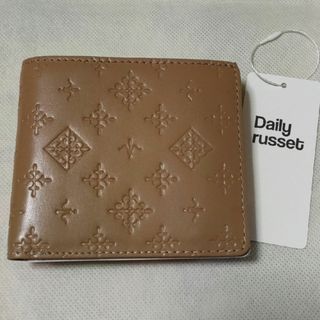 デイリーラシット(Daily russet)のデイリーラシット　エンボスがま口折財布(財布)