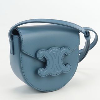 セリーヌ(celine)のセリーヌ  ミニ ブザス トリオンフ キュイル 10J30 3DPQ 斜め掛け ショルダーバッグ(ショルダーバッグ)