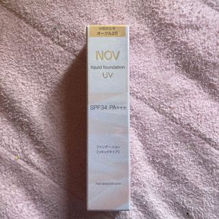 ノブ(NOV)のNOV　リキッドファンデーション　UV　オークル20(ファンデーション)