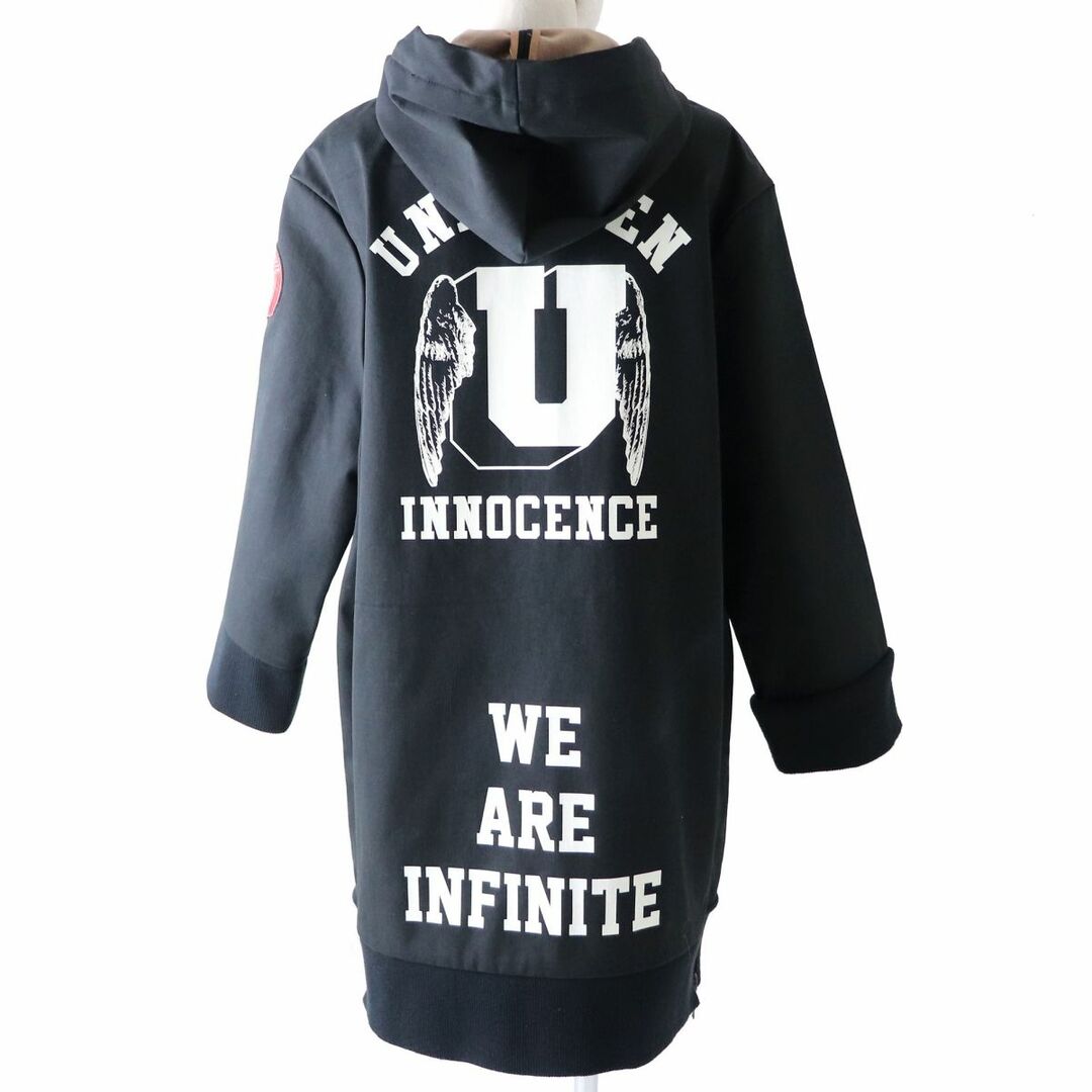 UNDERCOVER(アンダーカバー)の【ドンドン見直し】未使用◇定価74800円 アンダーカバー 正規品 18AW UCV1213-2 ボンディング フーデッドコート 黒 ユニセックスOK 1 レディースのトップス(パーカー)の商品写真