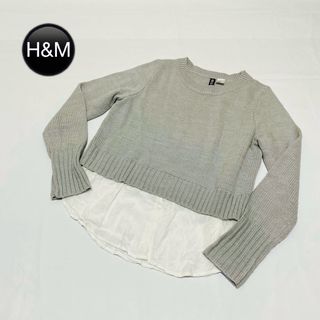 エイチアンドエム(H&M)のH&M ニットトップス(ニット/セーター)