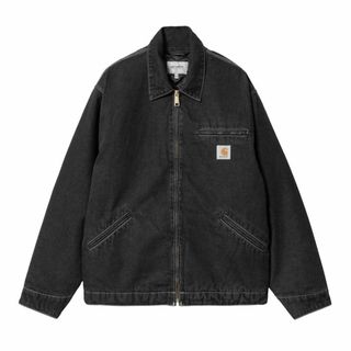 カーハートダブリューアイピー(Charhartt WIP)の【M】Carhartt OG Detroit Jacket Black 黒デニム(Gジャン/デニムジャケット)