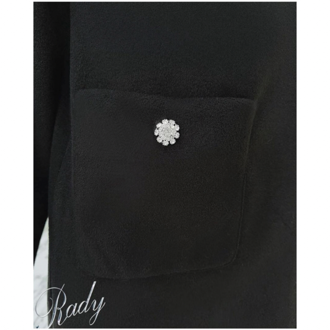 Rady(レディー)のrady フーディコート s レディースのジャケット/アウター(ロングコート)の商品写真