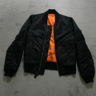 アルファインダストリーズ(ALPHA INDUSTRIES)の超美品 00s ALPHA INDUSTRIES MA-1 MADE USA(ミリタリージャケット)