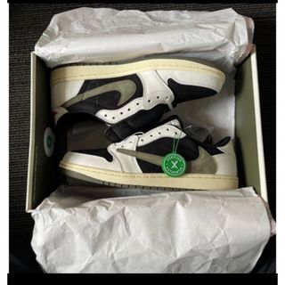 ジョーダン(Jordan Brand（NIKE）)のTravis Scott × Air Jordan 1 Low OG Olive(スニーカー)