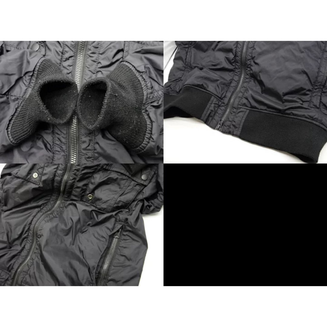 ALPHA INDUSTRIES(アルファインダストリーズ)のALPHA アルファ フライトジャケット フーディー ナイロン ミリタリー メンズのジャケット/アウター(ナイロンジャケット)の商品写真