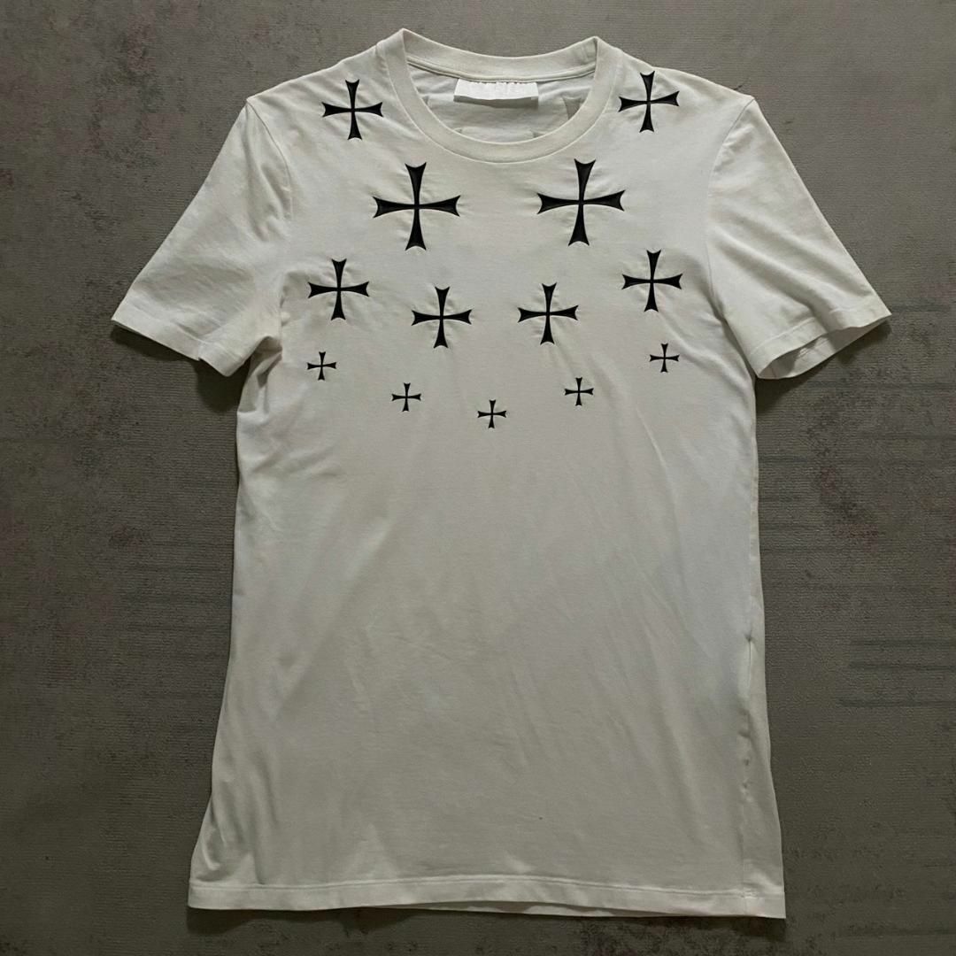 NEIL BARRETT(ニールバレット)の美品 Neil Barrett クロス 十字架 名作 アーカイブ XS Tシャツ メンズのトップス(Tシャツ/カットソー(半袖/袖なし))の商品写真