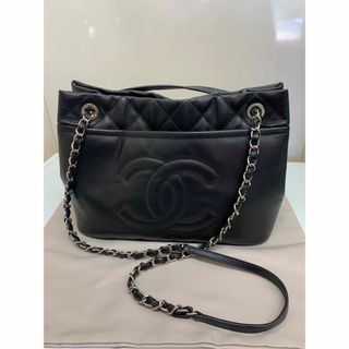 シャネル(CHANEL)の美品 正規品CHANELシャネル　マトラッセ  チェーン　トートバッグ(ショルダーバッグ)