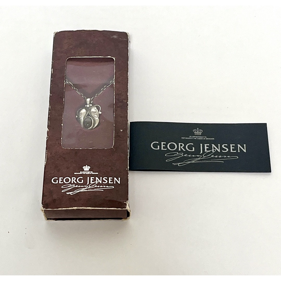 Georg Jensen(ジョージジェンセン)の美品◎GEORG JENSEN ジョージジェンセン 1994 ガーネット レディースのアクセサリー(ネックレス)の商品写真