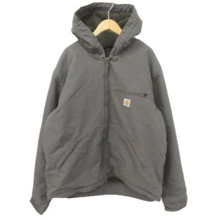 カーハート(carhartt)のカーハート アクティブジャケット 裏起毛 メキシコ製 L グレー ■U90(ブルゾン)