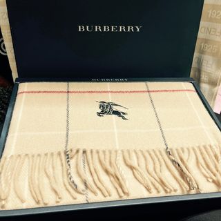 バーバリー(BURBERRY)のバーバリー　ウール　ブランケッ　ひざ掛け　BB6640/65cm×120cm(マフラー/ショール)