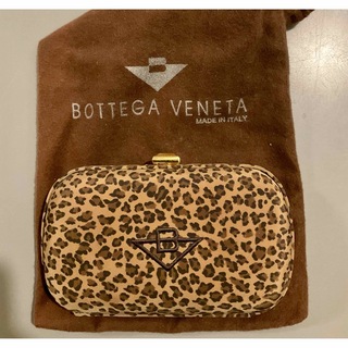 ボッテガヴェネタ(Bottega Veneta)のボッテガヴェネタ/レオパード柄クラッチバッグ/パーティバッグ(クラッチバッグ)