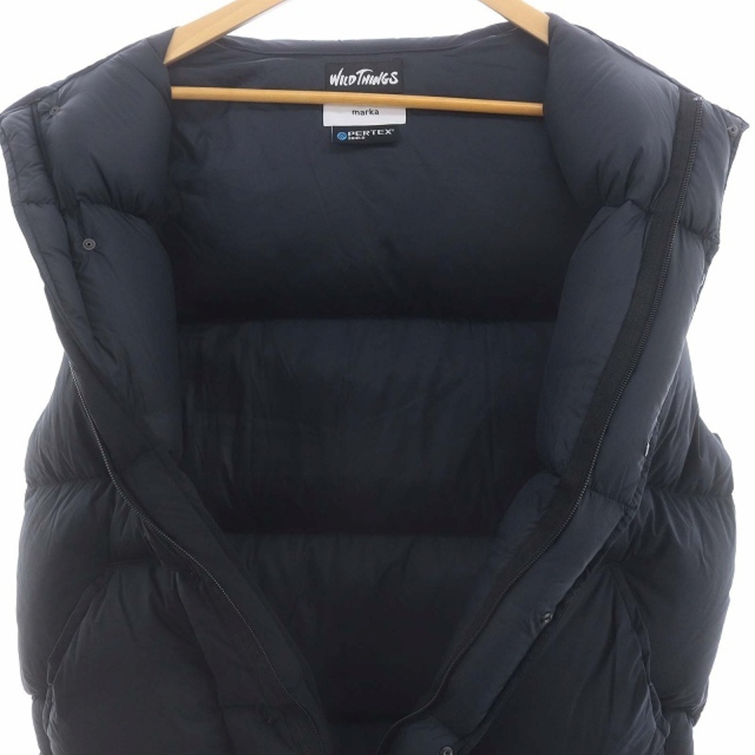 marka(マーカ)のマーカ × ワイルドシングス 23AW PARTEX DOWN VEST メンズのジャケット/アウター(ダウンベスト)の商品写真